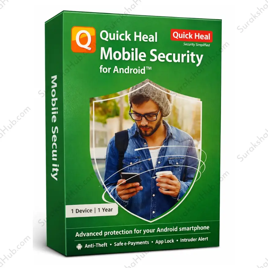 Quick Heal Mobile Security for Android 1 Device 1 Year