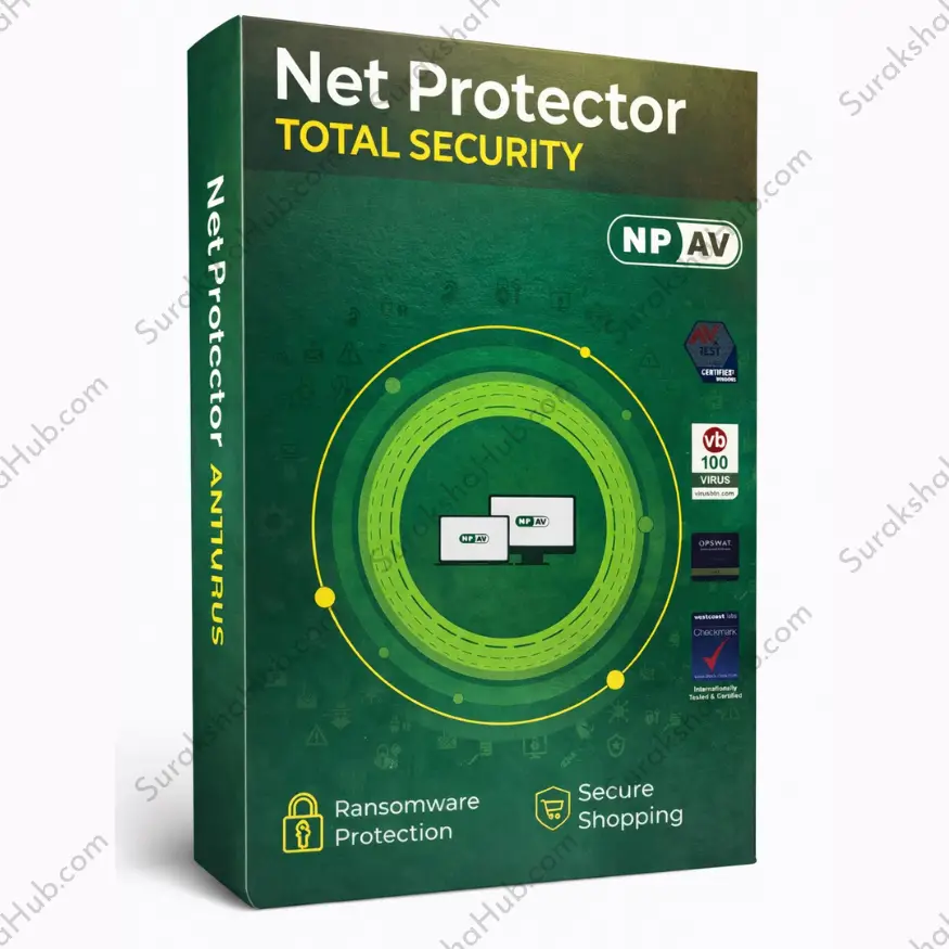 Net Protector Total Security 1pc 1year