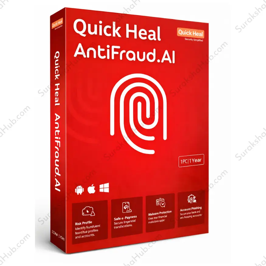 Quick Heal AntiFraud.AI - Fraud Protection (Android, iOS & PC)