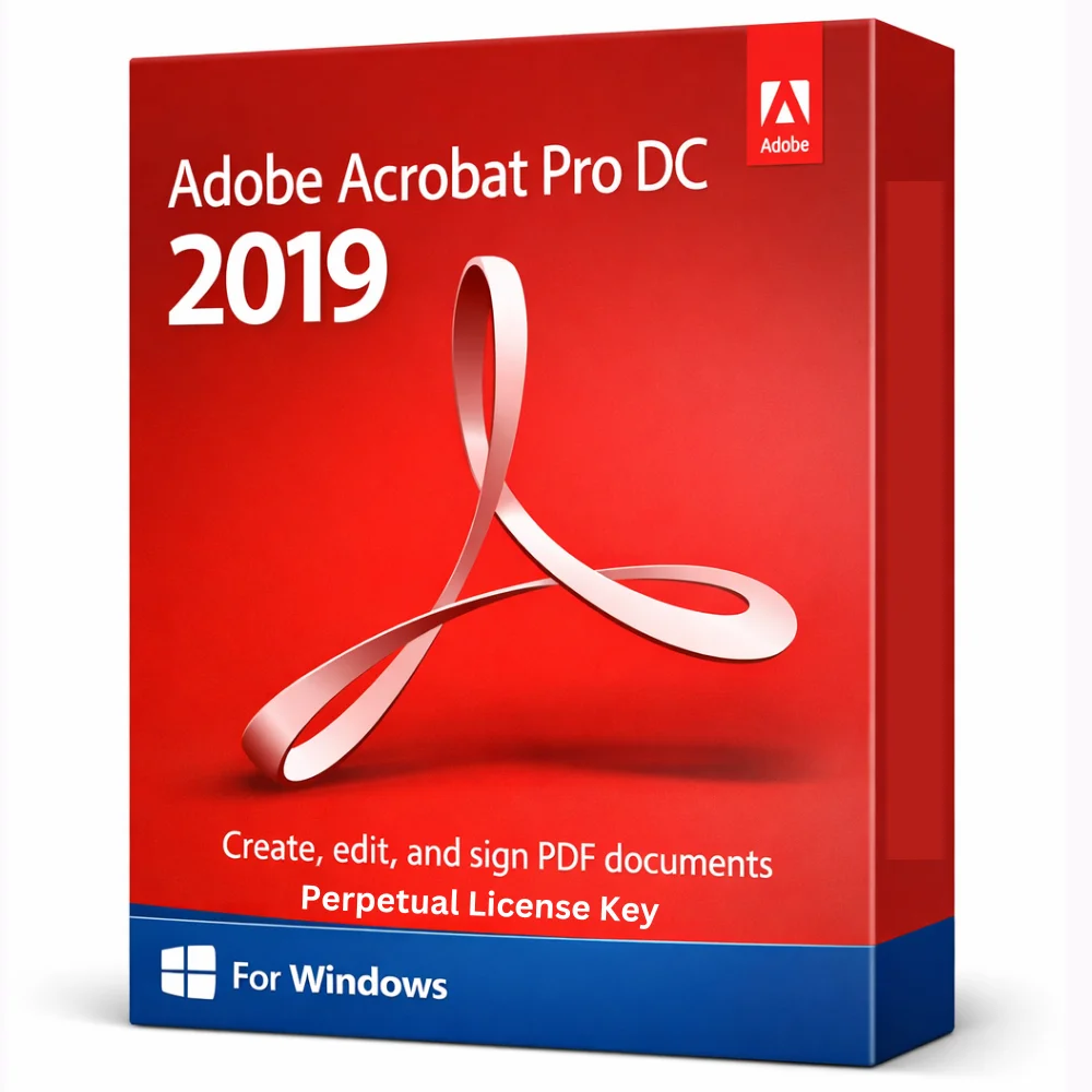 Adobe Acrobat DC pro 2019 Key (Lifetime)