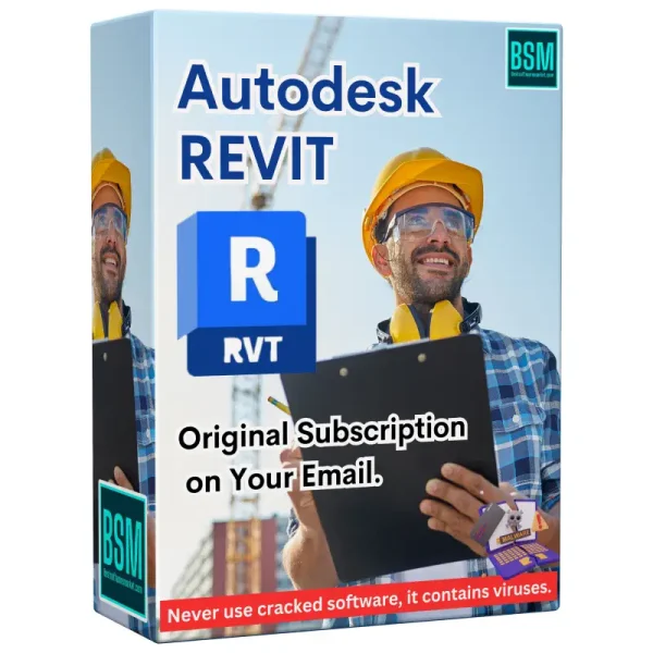 Autodesk Revit 2027/2026/2025 for 1 Year Subscription on Personal mail (Windows/Mac)