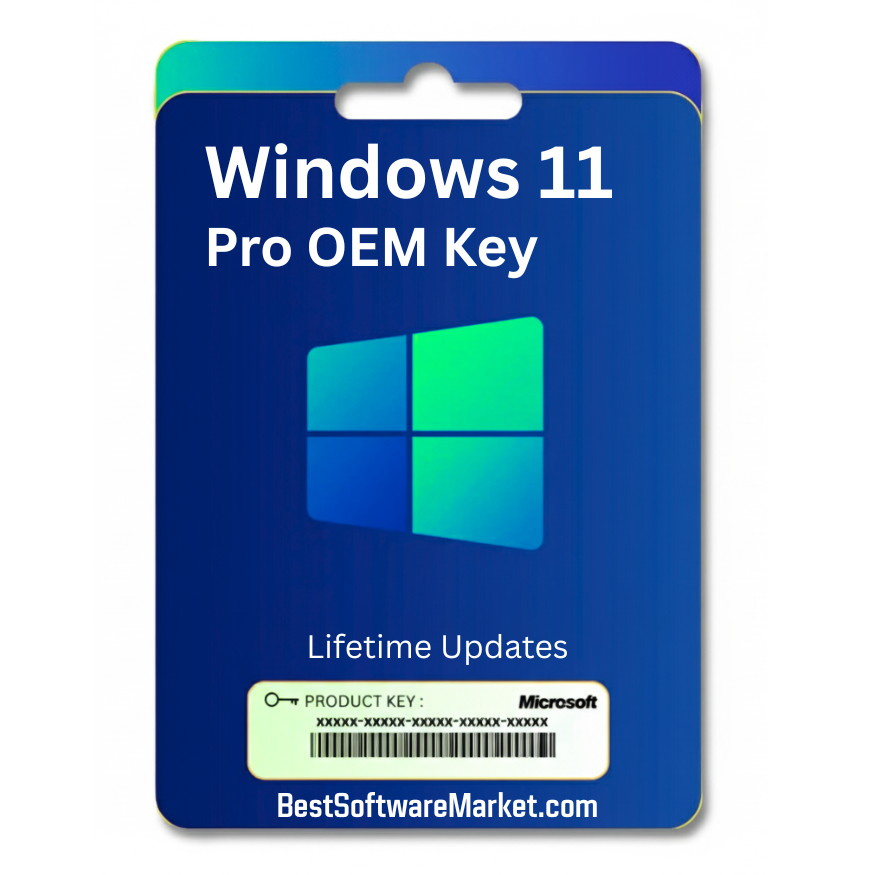 Windows 11 Pro OEM Key Online activation Lifetime Validity