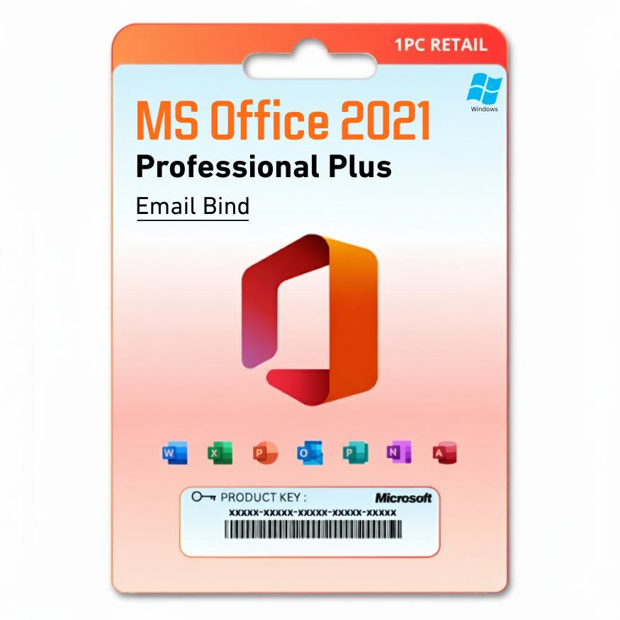 Office 2021 Pro Plus license key Email Bind- Lifetime Valid- Email Delivery