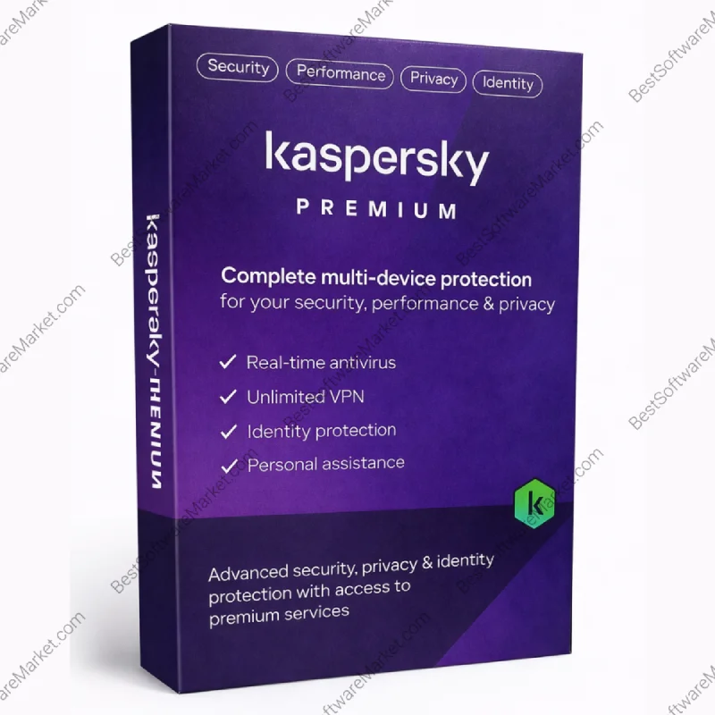 Kaspersky Premium Total Security – Advanced Protection, VPN & Identity Security