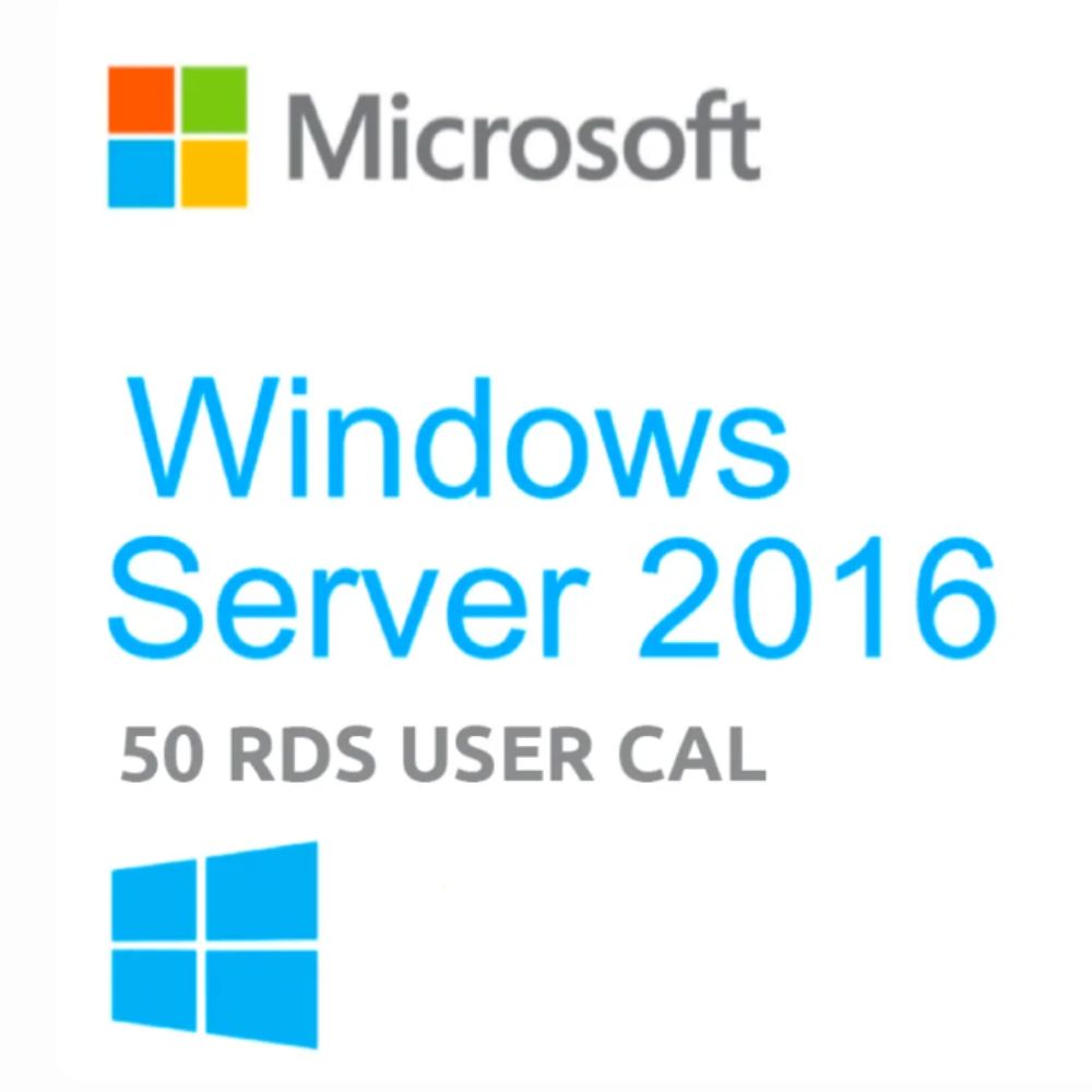 Windows Server 2016 RDS 50 user CAL - Key Email delivery